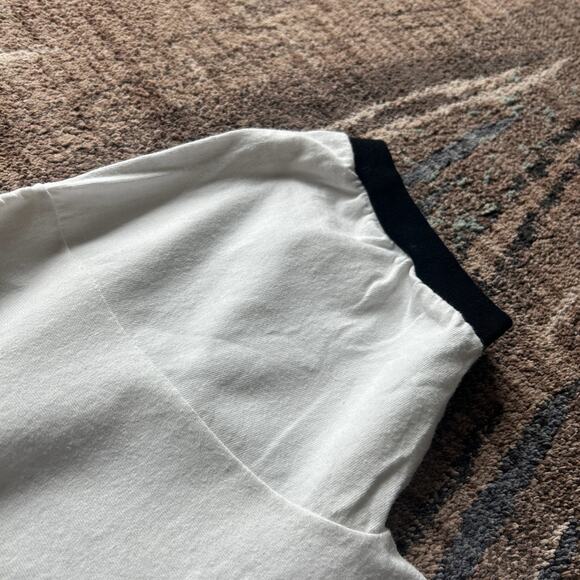 Men's Colorado Rockies Wild Card MLB NLDS 2007 White Ringer Tee Shirt Sz Medium - Picture 4 of 5